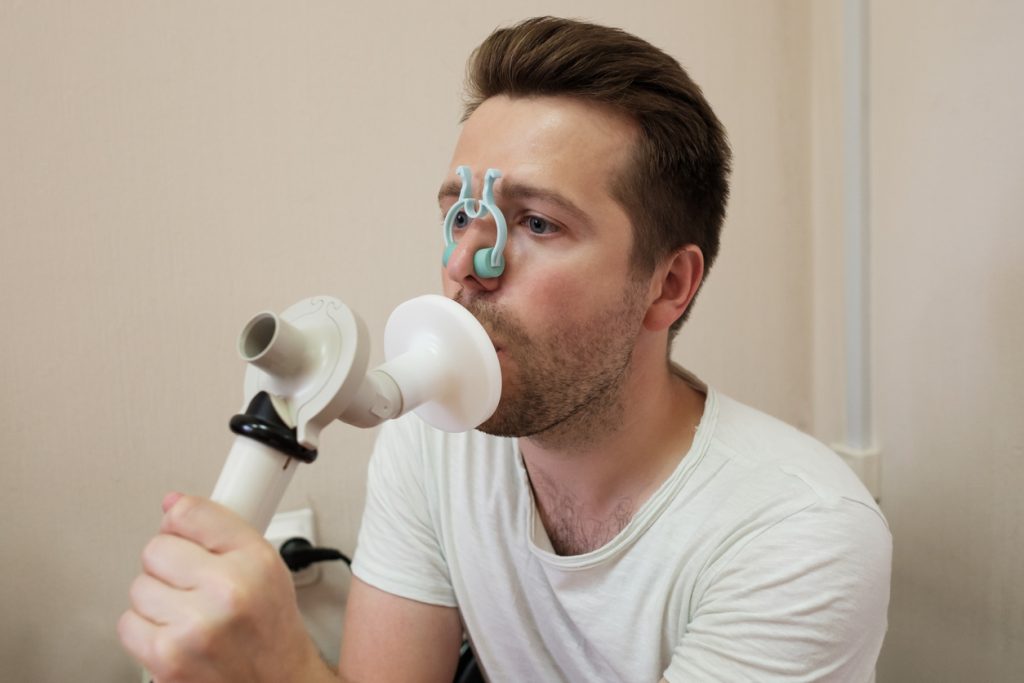 aparelho de espirometria