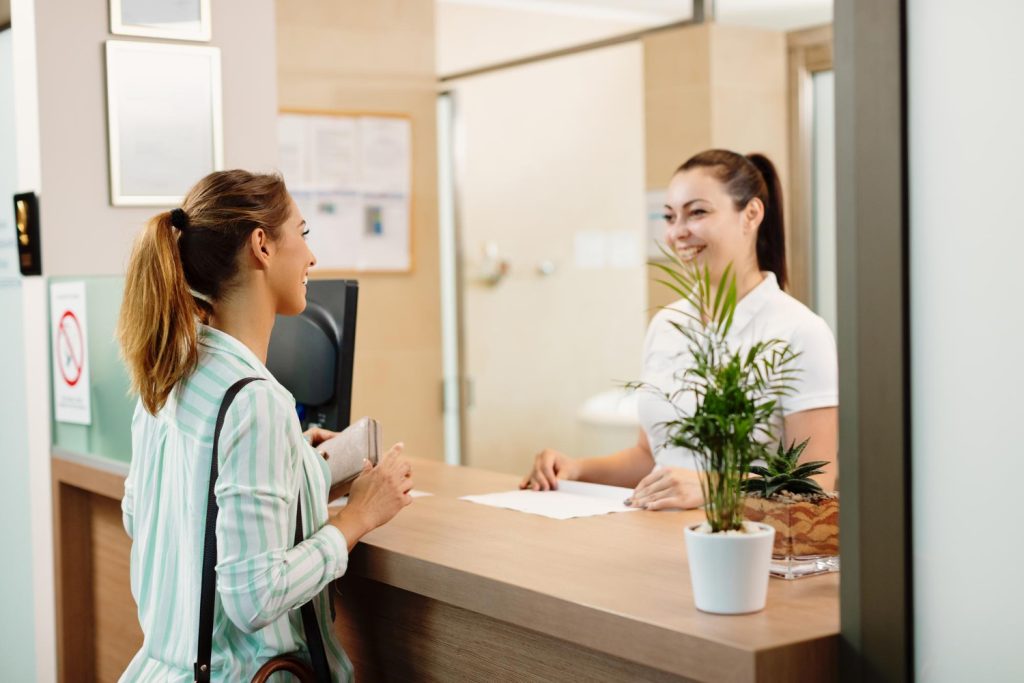 Checklist de recepção para clínicas