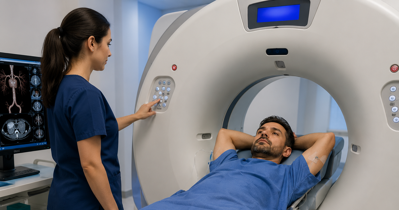Telelaudo de angiotomografia
